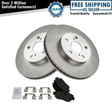 Brake Pad & Rotor Kit Semi-Metallic Fits Lexus Toyota