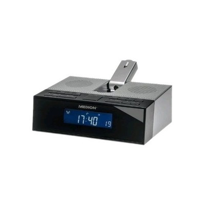 MEDION MD 8347 Funkgesteuerter Radiowecker mit Projektion FM/AM Dual Alarm