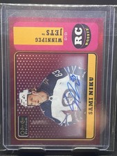 2018-19 O-Pee-Chee Platinum #R-94 Sami Niku Red Rainbow Auto