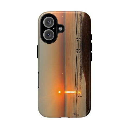 Phone Cases, Chicago Lake Michigan Sunrise Cityscape Skyline Tough Cover, Birds - 第 20/258 張圖片