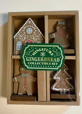 Target Bullseye Playground Miniature Wood Gingerbread Collectible Set 2025 NEW