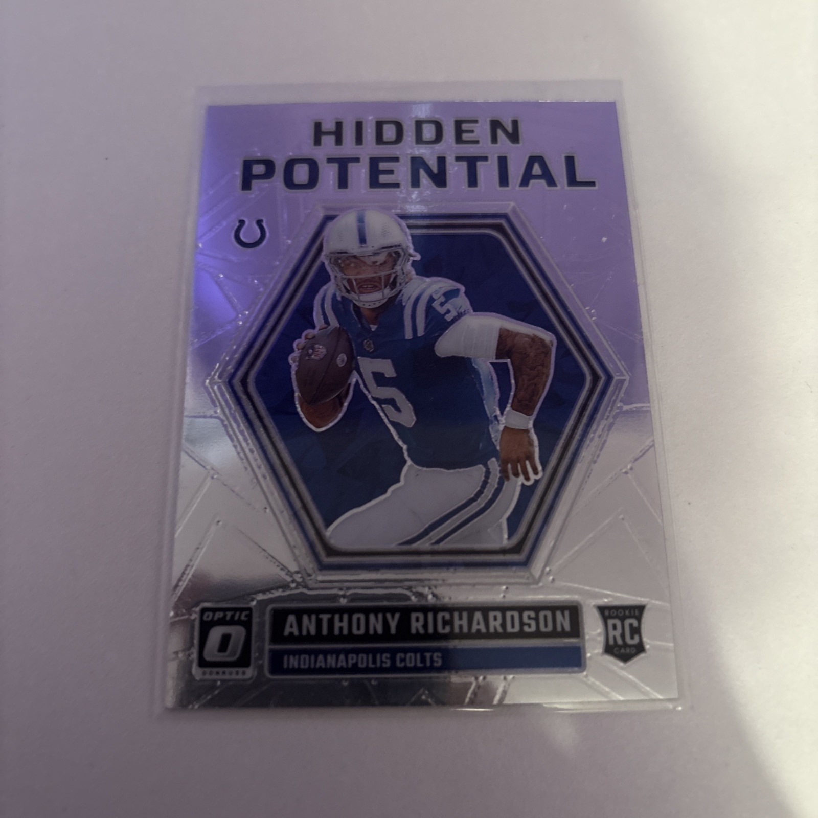 2023 Panini Donruss Optic - Hidden Potential Anthony Richardson #HP-AR (RC)