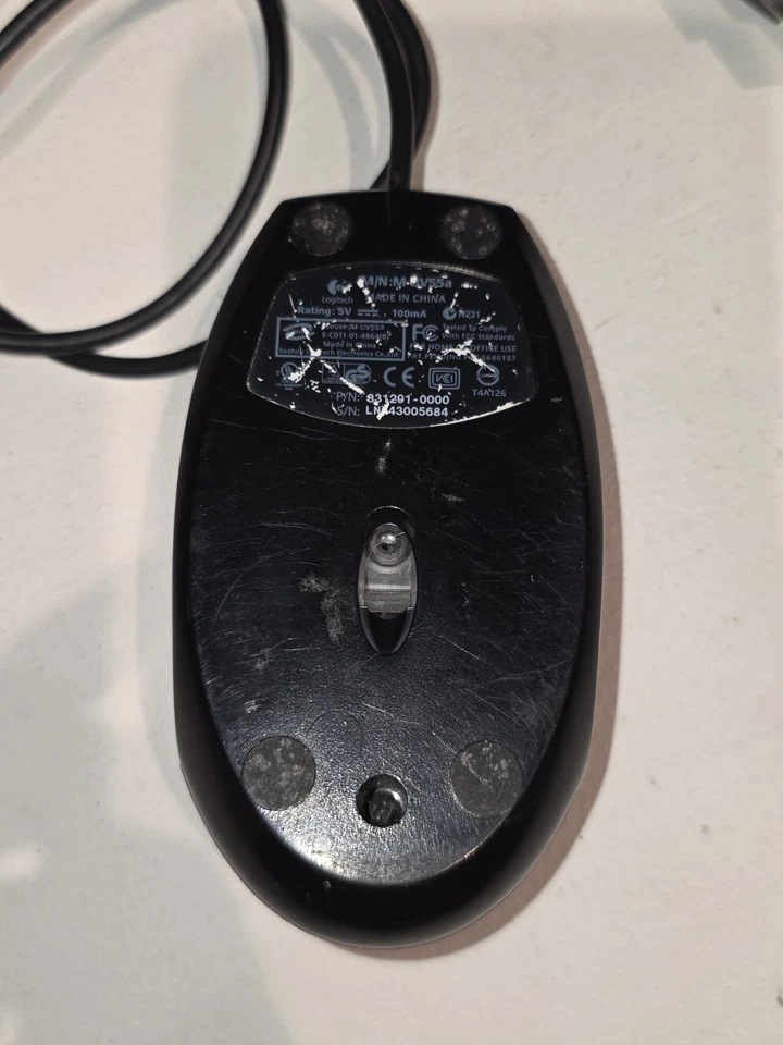 Logitech Red Ladybug Optical Mouse for Little Hands Kids Child Children - Image 3 of 3