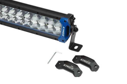 Kings 20" Double Row Light Bar 11,010 Lumens IP67 +Wiring Harness Kit - Picture 7 of 11
