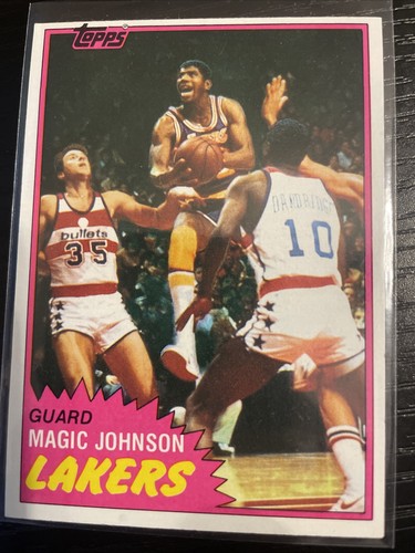 1981-82 Topps - #21 Magic Johnson - Bild 1 von 2