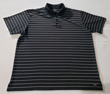 C9 Champion Golf Duo Dry Men  s XL Polo Shirt Black Stripe Short Sleeve 