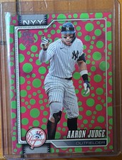 2026 Topps Series 1 - Aaron Judge #1 Green & Pink Polka Dots