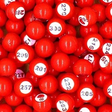 Tapp Collections Raffle Balls Ball size: 0.87 inch in diameter, 201 - 300