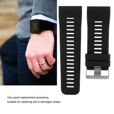 Silica Gel Watch Band Wristwatch Strap Replacement Fit For Vivoactive DON