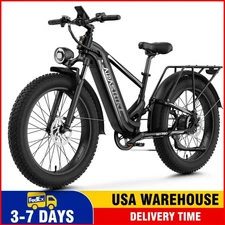 Ebike 26" 1800W Electric Bike Mountain Bicycle Fat Tire E-bike for Adults 36Mph