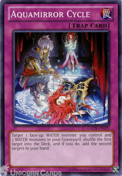 GAOV-EN079 Aquamirror Cycle Common UNL Edition Mint YuGiOh Card