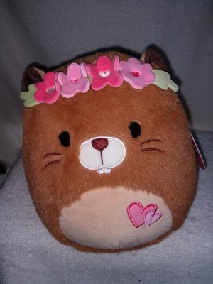 Squishmallows FuzzAMallows Chip the Beaver 9'' Plush NWT