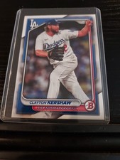 Clayton Kershaw 2024 Bowman #56 Los Angeles Dodgers
