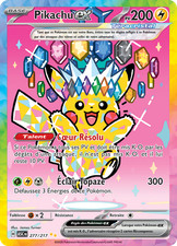 Carte Pokémon Pikachu-ex 277/217 Alternative Héros Transcendants