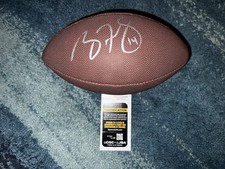Ryan Fitzpatrick Signed NFL Football Jets Bills Harvard Superstar JSA Auth
