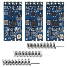 2 PCS HC-12 433Mhz SI4463 Wireless Serial Port Module with Antenna 1000M