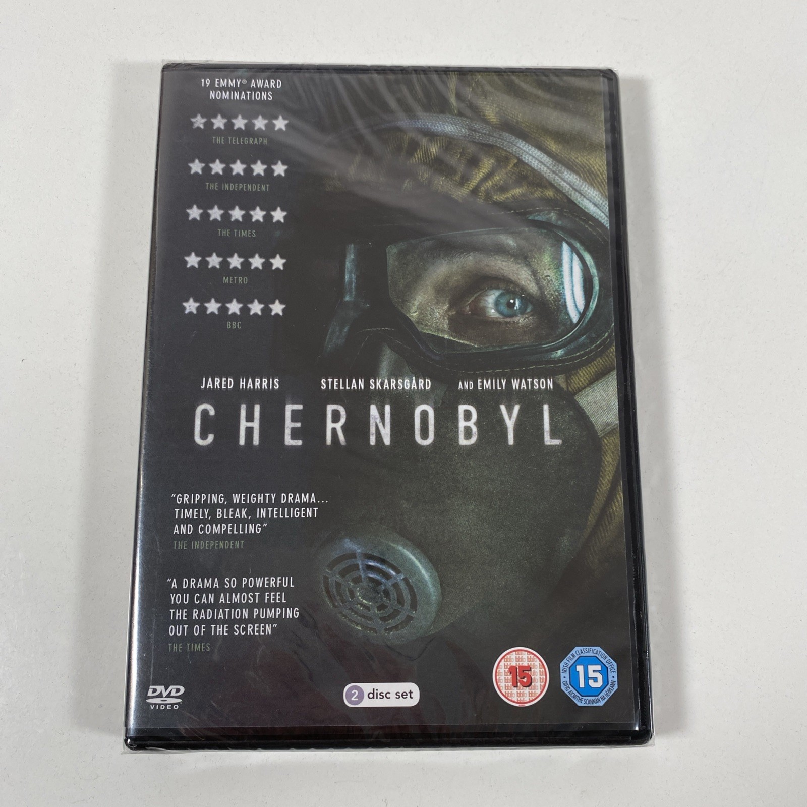Chernobyl DVD (2019) Stellan Skarsgård cert 15 2 discs New & Sealed