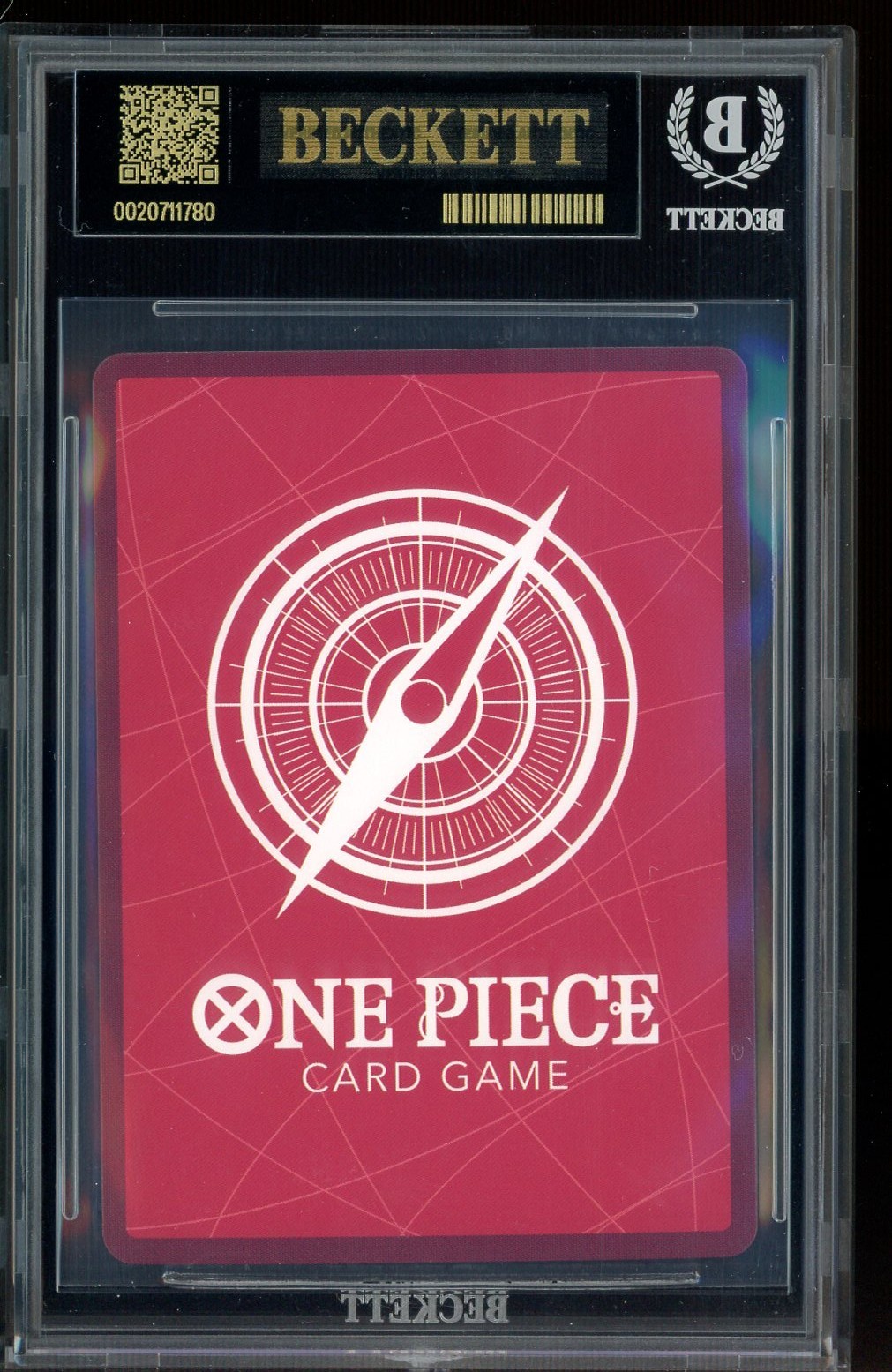 2025 BVB X ONE PIECE MATCH DAY PROMOS #003 MONKEY D. LUFFY BGS 10 BLACK LABEL view 2