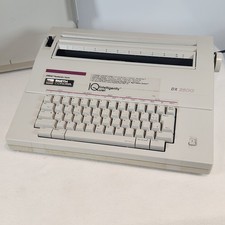 1990s Smith Corona DX 2600 Intelligently Quiet Portable Typewriter in Case~Works thumbnail