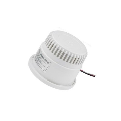 AE36M-02 : akustisch Buzzer 6-28VDC 100dB AE36 IP30 weiss MOFLASH SIGNALLING
