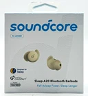 Soundcore Sleep A20 Noise Blocking Sleep Earbuds Sleep Monitor 80Hr Play - New