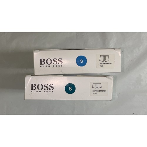 Hugo Boss 2 Pack COTTON STRETCH Trunk Underwear Size S - New - Picture 6 of 6