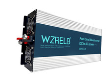 WZRELB 5000W 12VDC to 120VAC Pure Sine Wave Power Inverter RV car home camp new