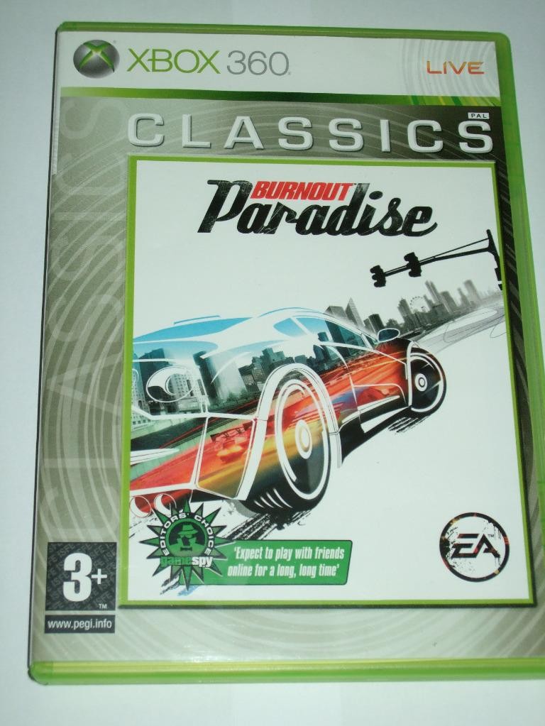 Burnout Paradise Classics  Xbox 360 UK PAL  ""FREE UK P&P""