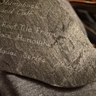 Rare Early Slate Art from Iolani Palace humpback whale art  Engraving – Fire Era — photo 3