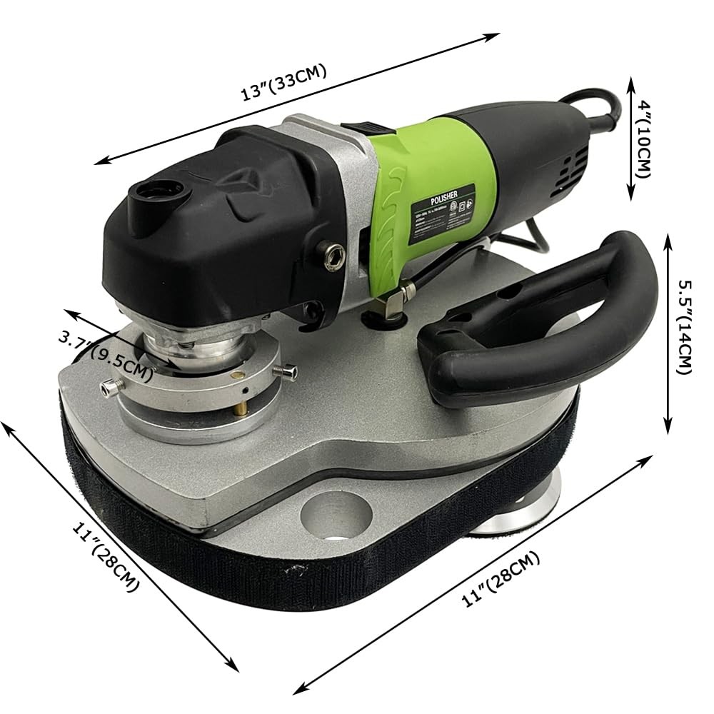 HayWHNKN Wet and Dry Marble Grinding Machine Polishing Machine Countertop Stone