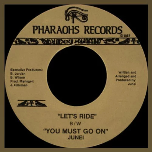 Junei' Let's Ride B/W You Must Go On LP Vinyl ES074LP NEW