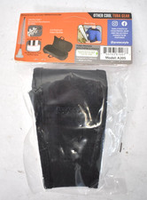 Protec Deluxe Padded Tuba Mouthpiece Pouch Black Nylon Hook  Loop A205