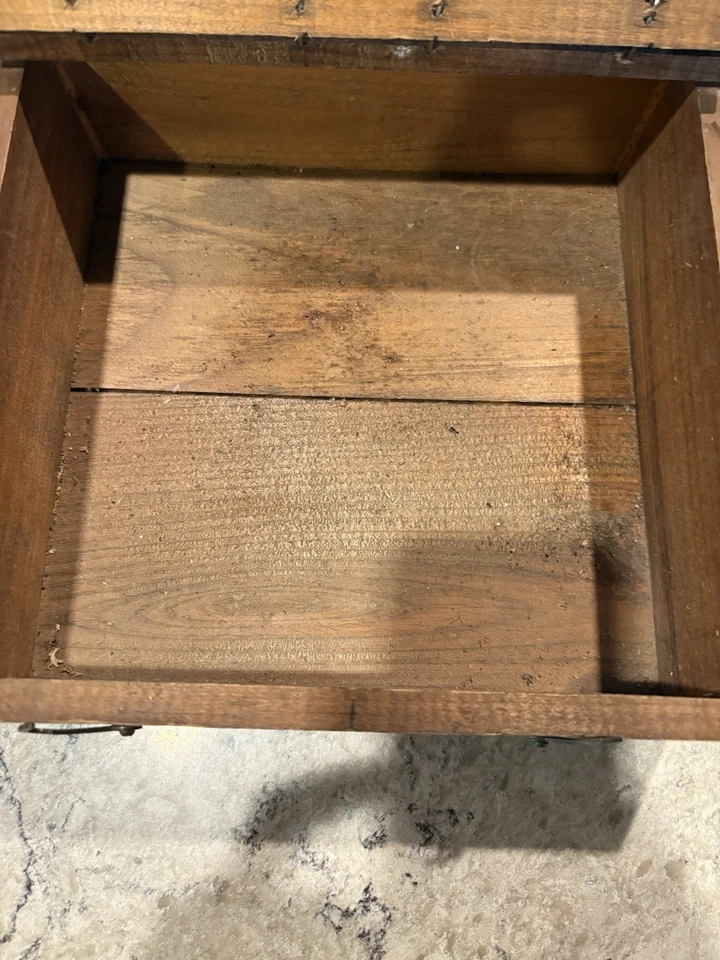 Vintage Jack Daniels Antiguo No. Caja de madera 7 con ganchos metálicos Foto 3 de 4