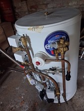 Unvented Cylinder, Brand New, 120L, Indirect, Pre Plumbed With Immersion Htr