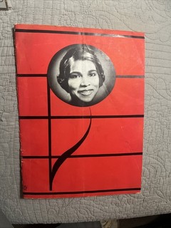 Theater Program Marian Anderson Black American Female Sol Hurok 1940 Rare