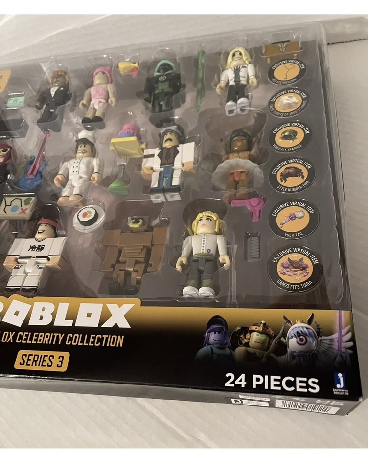 ROBLOX Celebrity Collection Series 3 New 24 Pieces 12 Codes | eBay