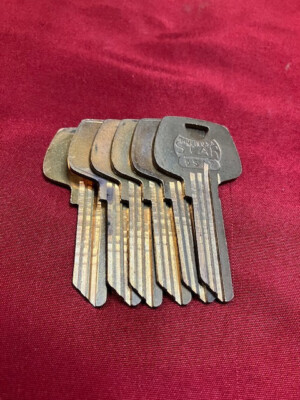Lot Of 6 Star S43(5SA7) Keyblanks, For Sargent Locks