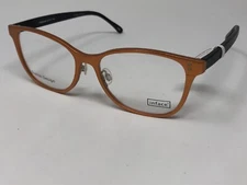 INFACE IF 8398-499 Eyeglasses Frame Danish Design 53-16-140 Orange/Black FC30
