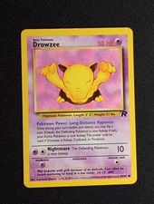 Pokémon TCG Drowzee Team Rocket 54 Regular Unlimited Common