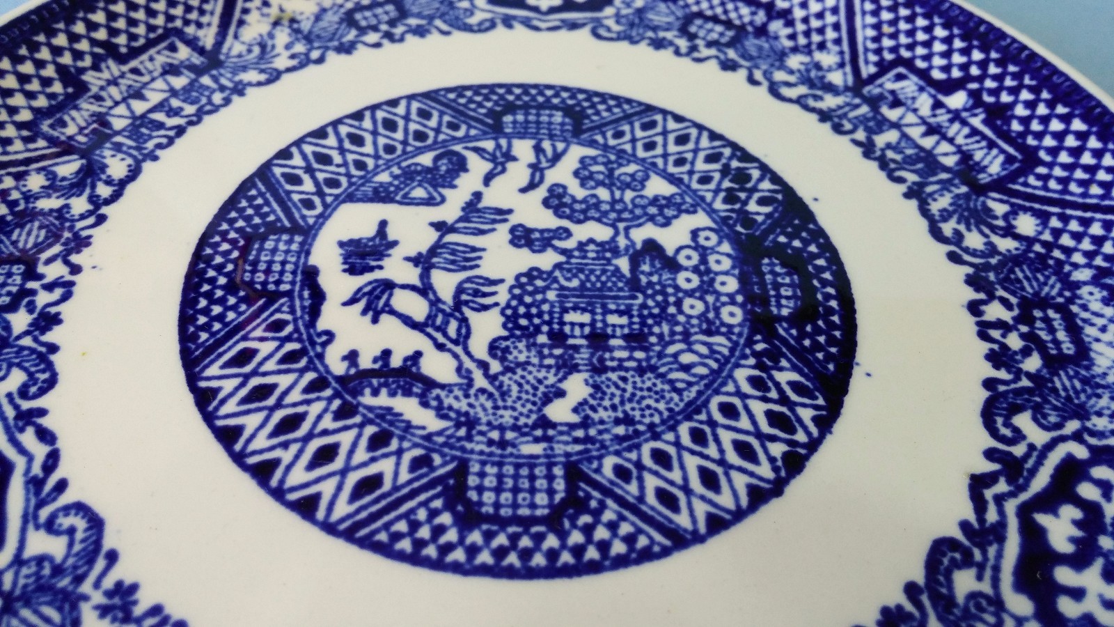 Blue Willow Bread and Butter Plate 6 Inch eBay