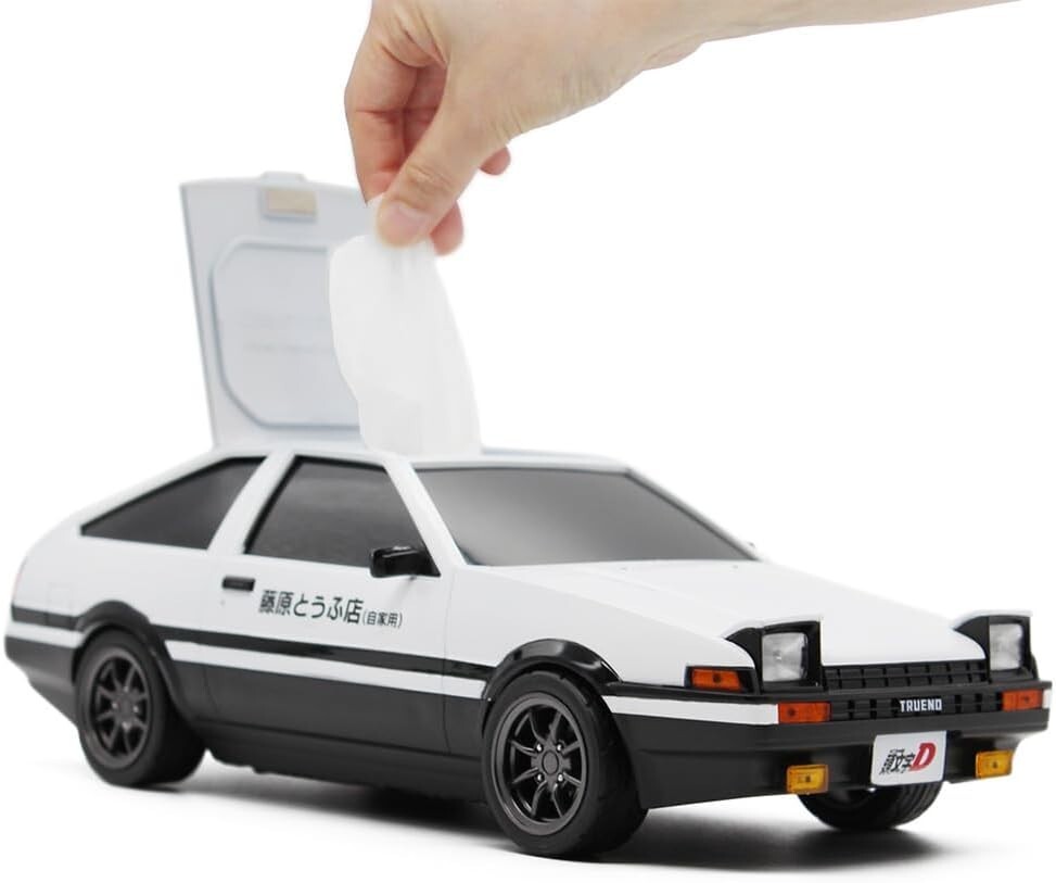 ウパ Initial D TOYOTA AE86 Trueno Early Model Wet Wipe Case Fujiwara