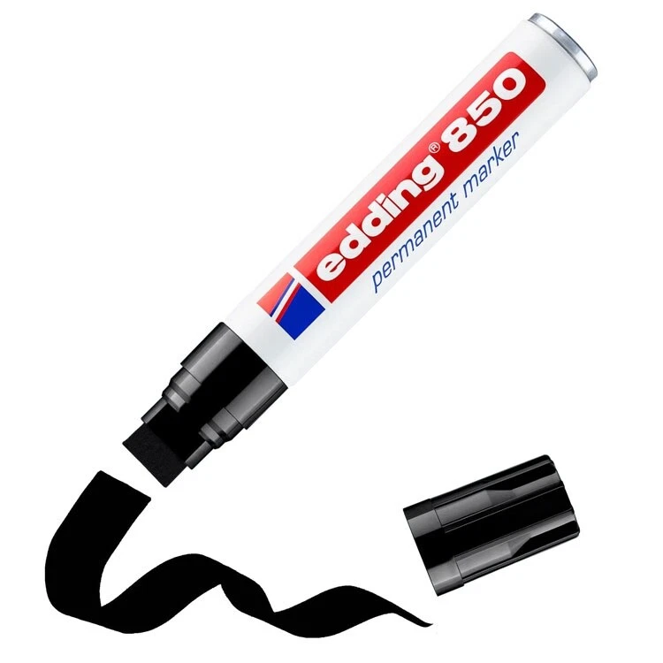 EDDING 850 PERMAMENTMARKER SCHWARZ PERMAMENT-MARKER NEU