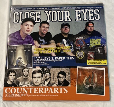 Close Your Eyes A Day To Remember CD, Victory (Records Sampler) | eBay