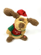 Dan Dee Collectors Choice Animated Dog Wearing Merry Christmas Shirt 11  Working