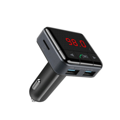 Car Bluetooth Wireless FM Transmitter MP3 Music Player Dual USB Charger Adapter