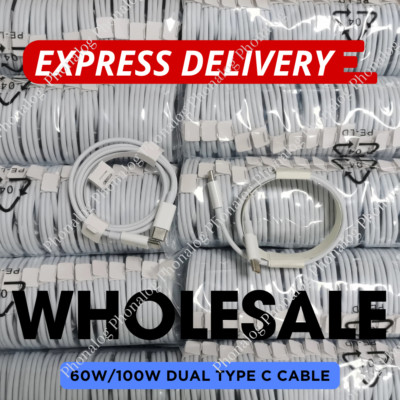 60/100W USB C To USB C Cable Fast Charger For iPhone 15/16/Samsung/Macbook Lot
