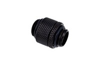 Alphacool Eiszapfen Doppelnippel Drehbar G1/4 Ag Auf G1/4 Ag - Deep Black