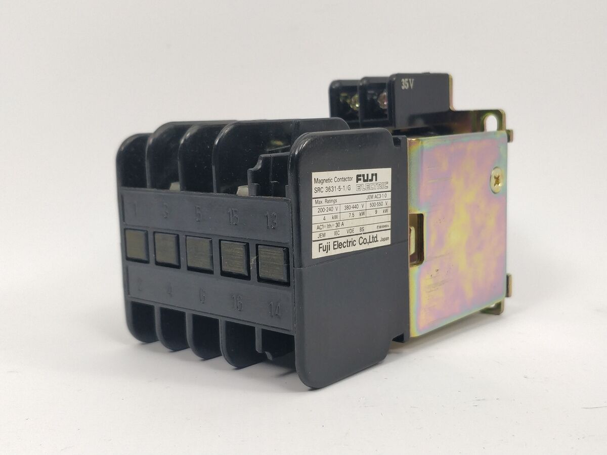 Fuji Electric SRC3631-5-1/G Magnetic contactor | eBay Fuji Electric SRC3631-5-1/G Magnetic contactor | eBay