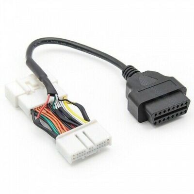 26pin Tesla 26Pin auf 16pin Y OBD2 Diagnose Stecker Kabel für Tesla Model 3 NEU