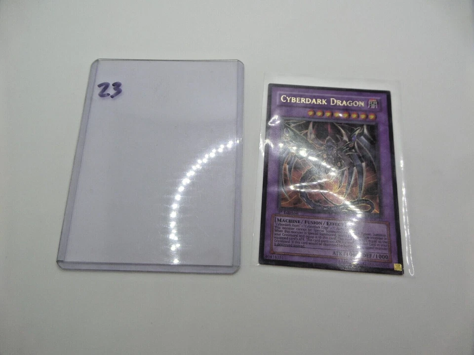 Yugioh Cyberdark Dragon 1st Edition CDIP-EN035 Cyberdark Impact NO RETURNS "23" - Image 3 of 4